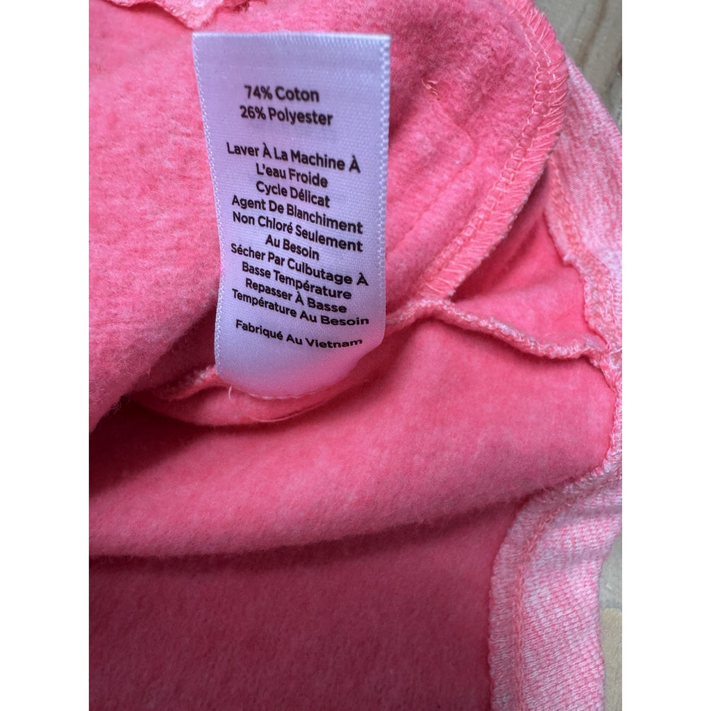 Talbots Jacket Cozy Brushed Terrain Pink Heathered Full Zip Athletic Women’s LP