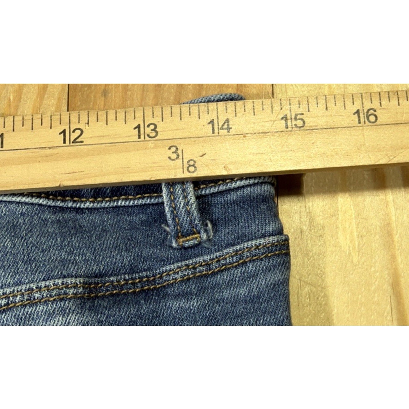 Wax Jean Women's Size 11/30 Hi-rise Skinny Distressed Stretch Denim Jeans