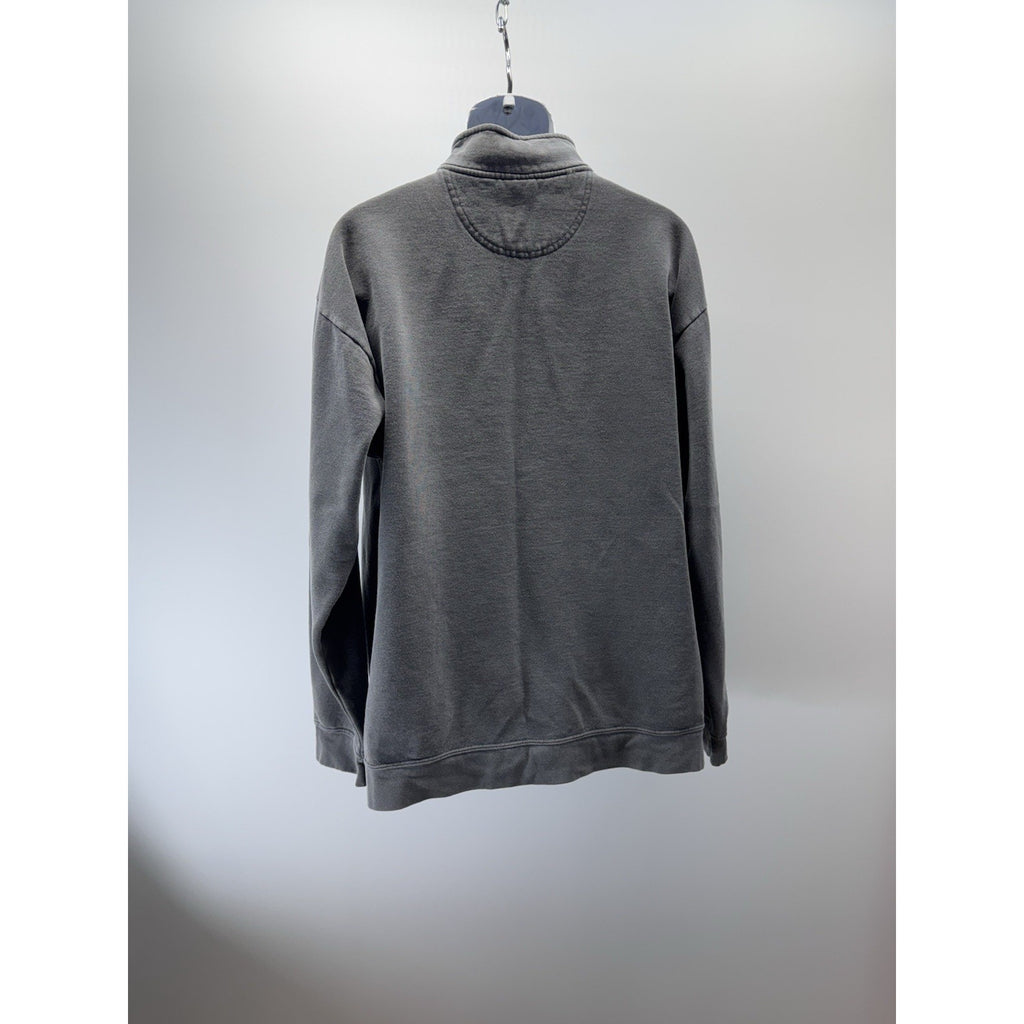 Mississippi State 1/4 Zip MSU Gray Pullover Size Men’s X-Large see Stain Pic