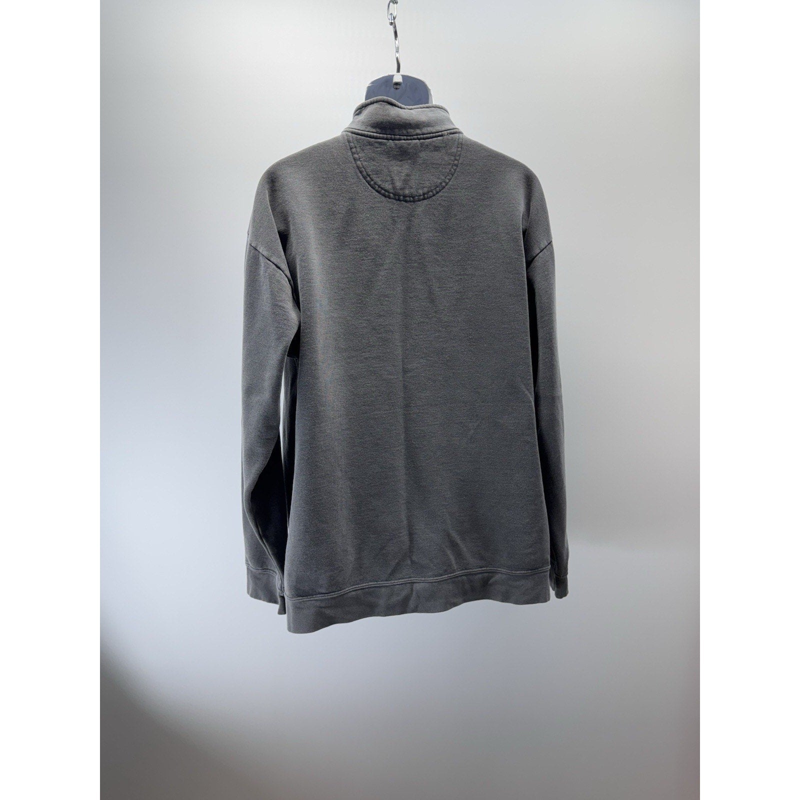 Mississippi State 1/4 Zip MSU Gray Pullover Size Men’s X-Large see Stain Pic