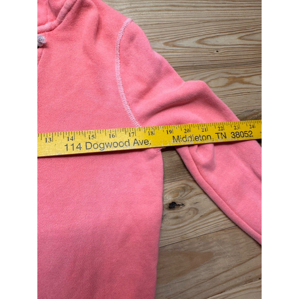 American Eagle Outfitters Lace Up Hoodie Peach Pink Size Small