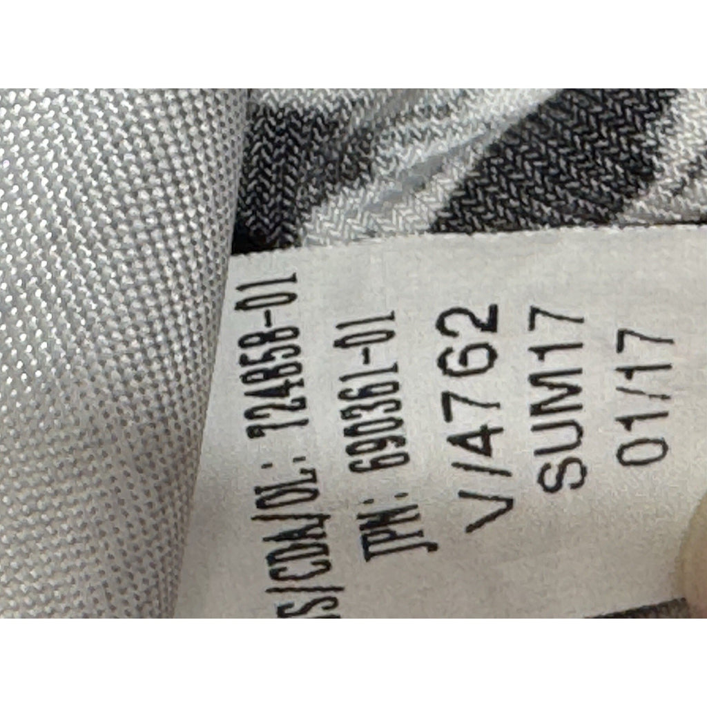 Banana Republic Women's M Black & White Geometric Short Sleeve Sheath Dress