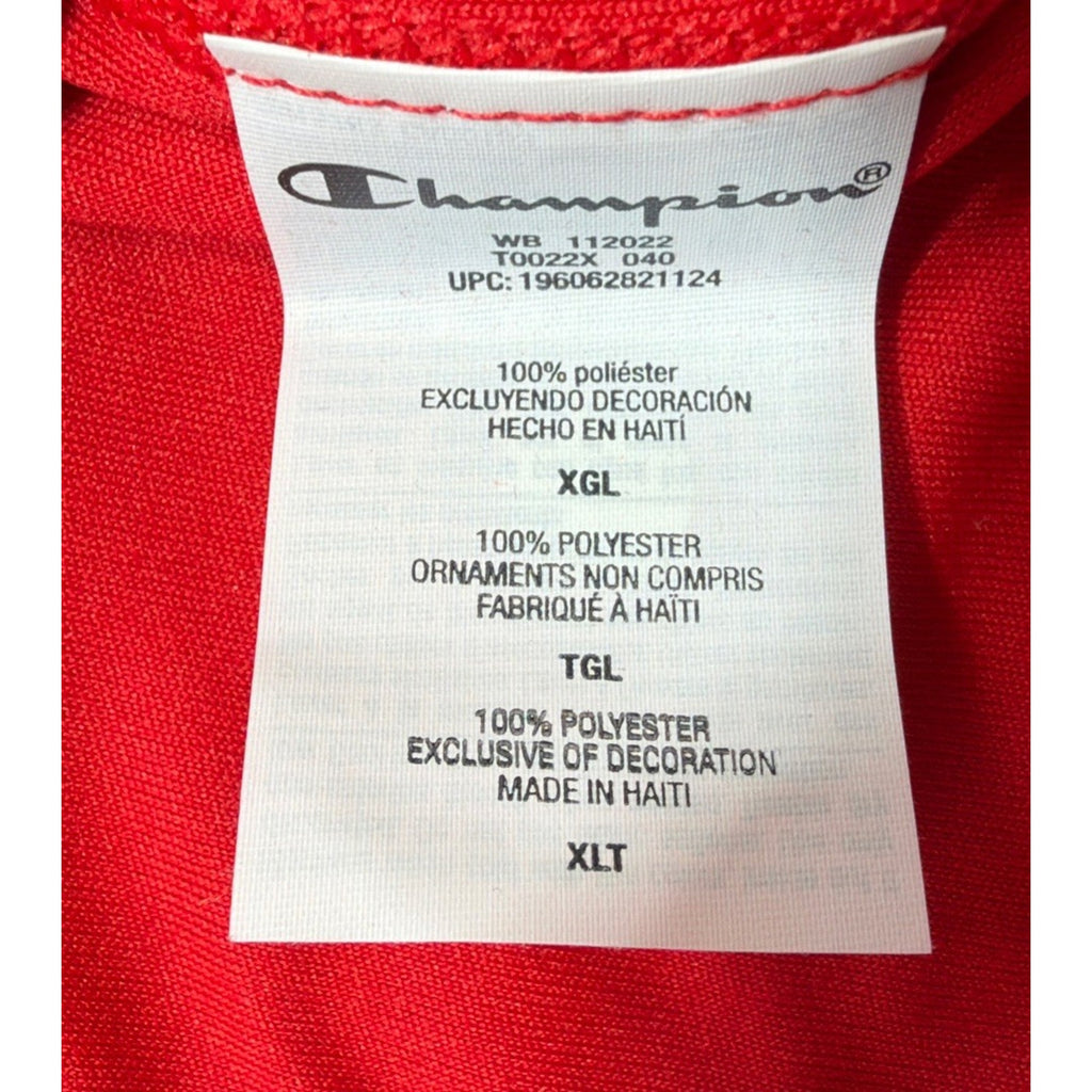 Champion Double Dry Shirt Mens XLT Authentic Athleticwear Red