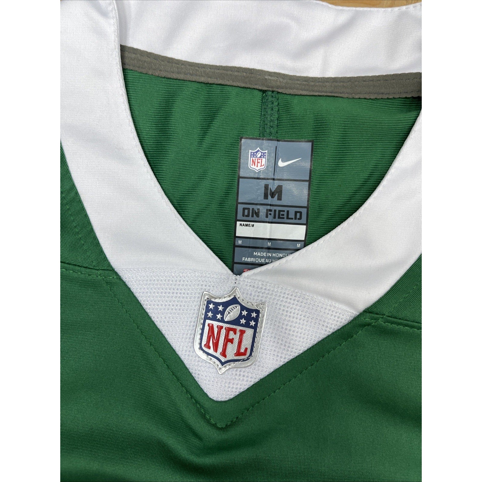 NWT Nike New York Jets Ahmad Sauce Gardner On Field Home Jersey Men’s Size L