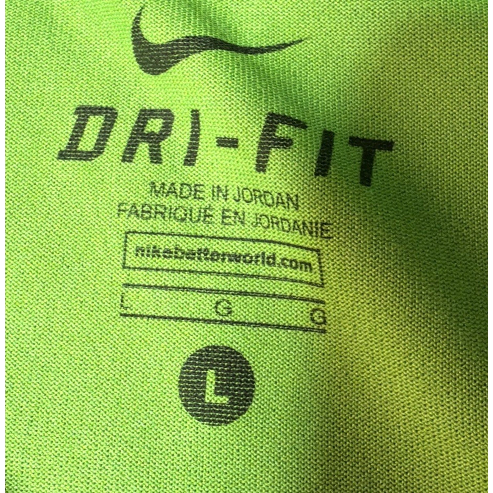 Nike Shirt Mens Large Volt Stride Dri-FIT ADV Short-Sleeve Running Tee