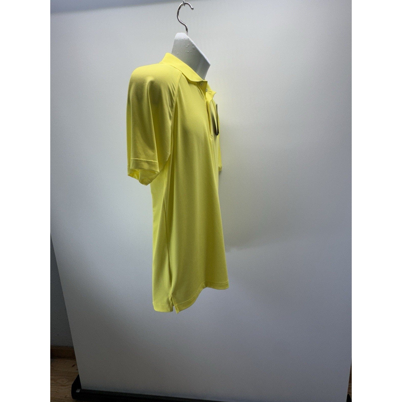 Slazenger Hydro-Dry Mens Lightweight Yellow Tonic Golf/Polo Shirt Sz Small NWT