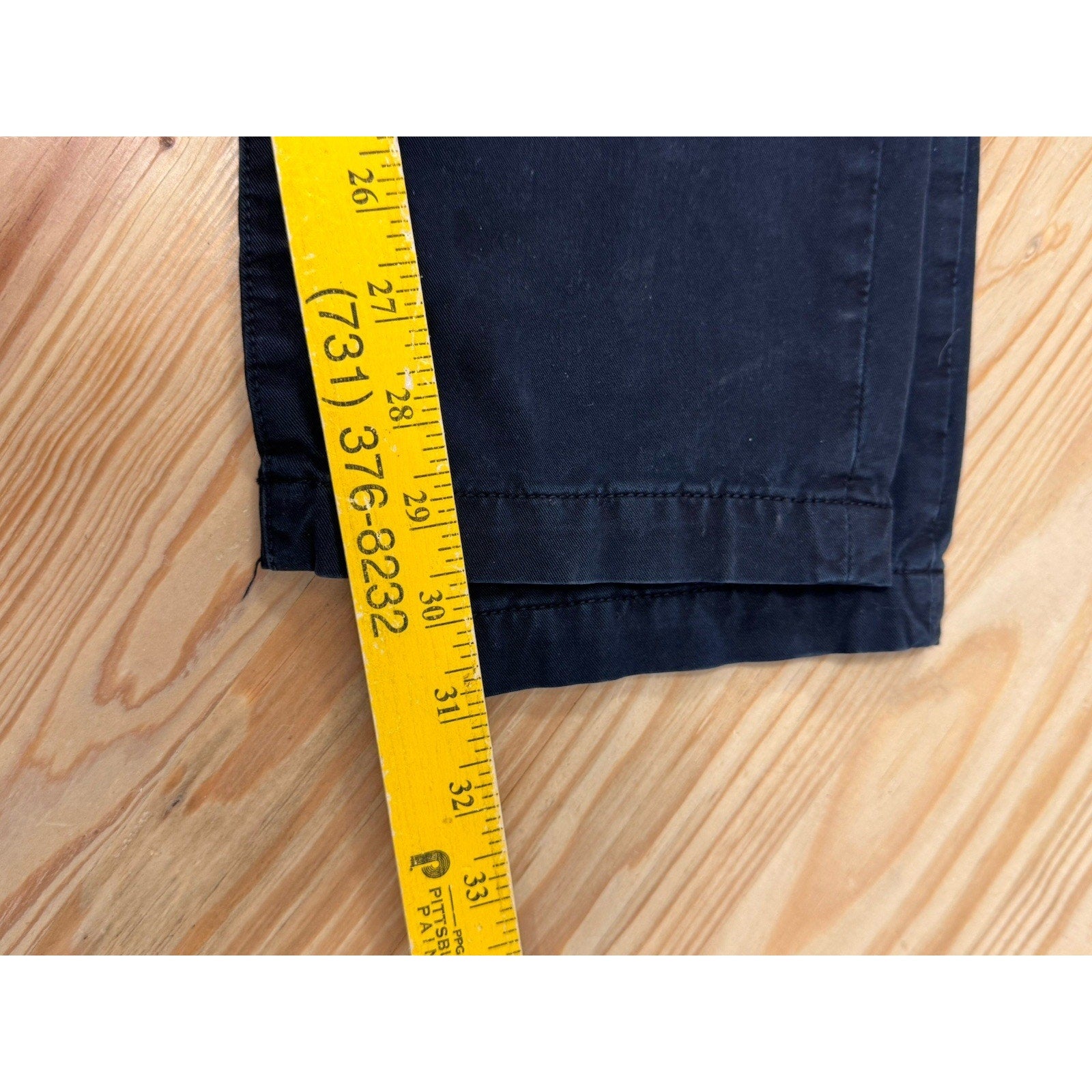 American Eagle 360 Extreme Flex 31x32 Pants Men's Navy Blue Slim Fit