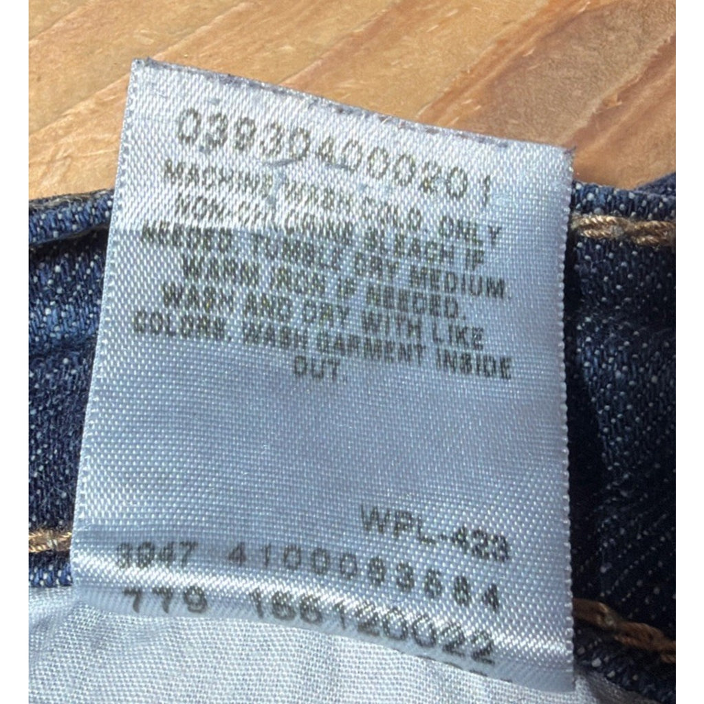 Levi's 512 Perfectly Slimming Flap Pocket Bootcut Women's 10 S Denim Jeans 30x29