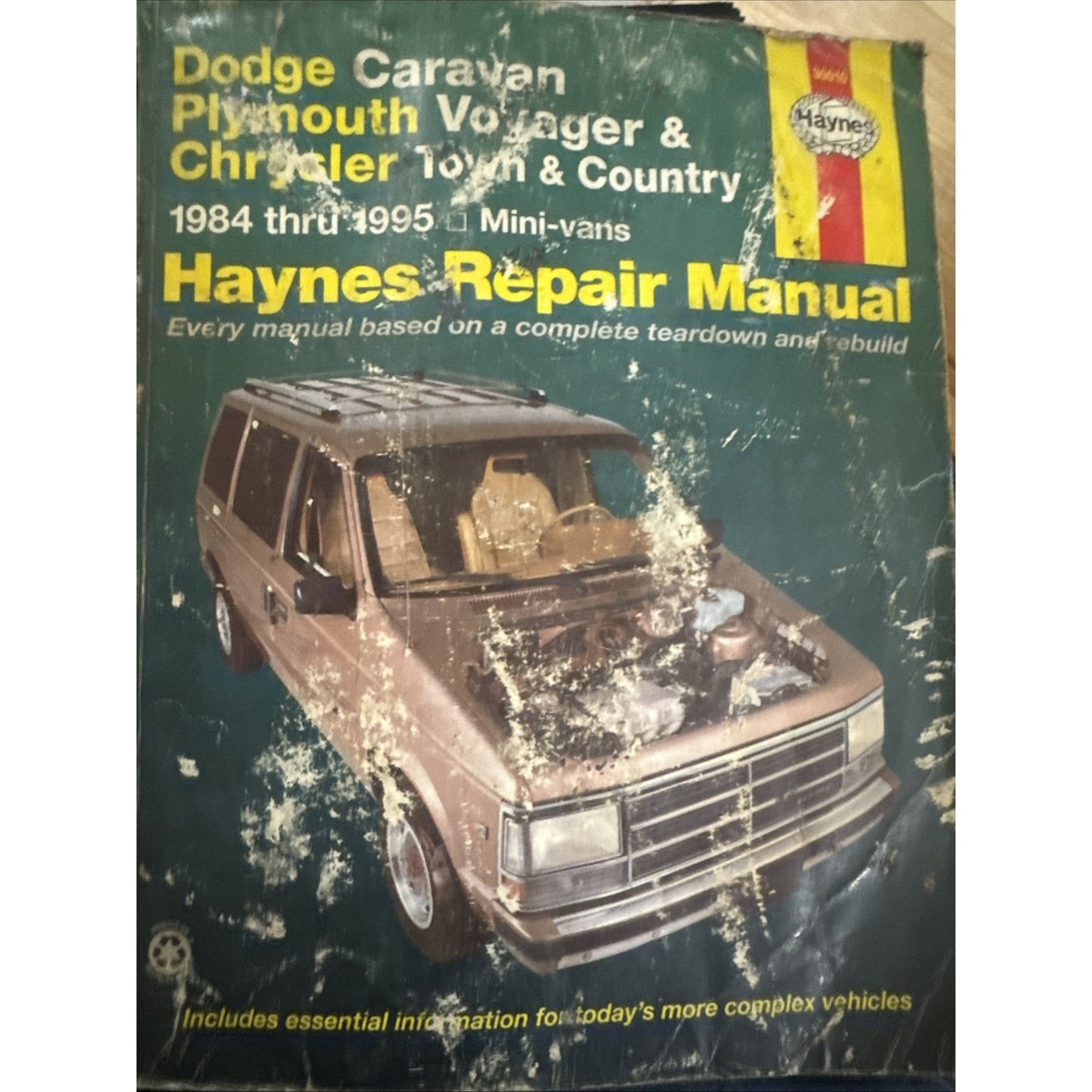 HAYNES 30010 Repair MANUAL 1984-1995 Dodge Caravan Plymouth Voyager Chrysler