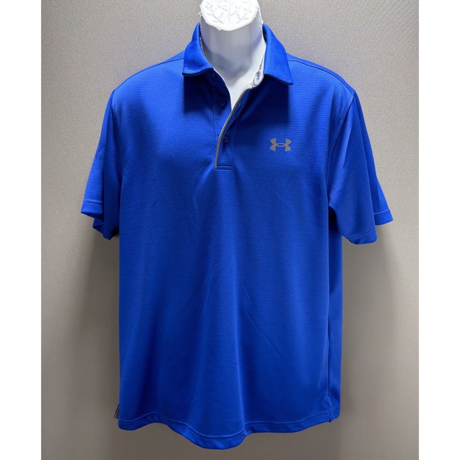 Under Armour Men’s Golf Tech Polo Blue Size Large