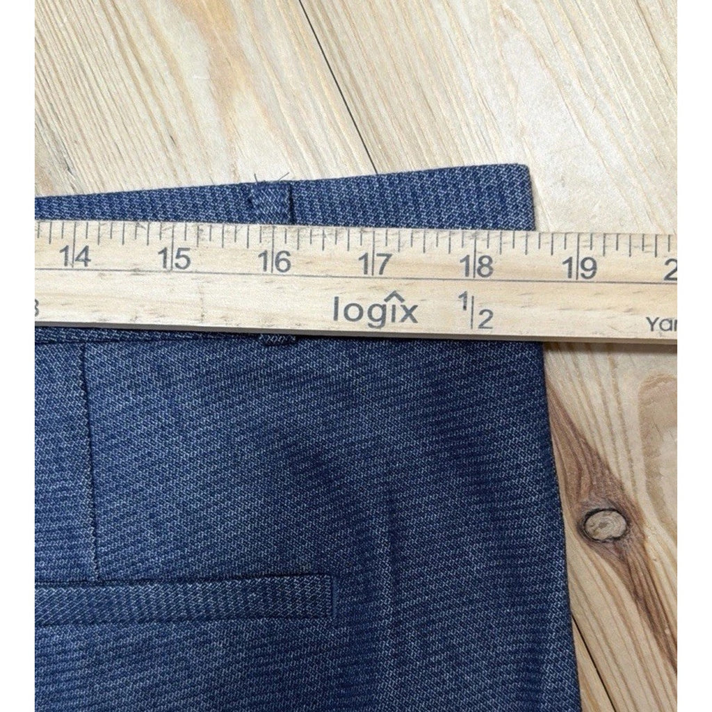 Banana Republic Chambray Sailor Sloan Skinny Ankle Pants Womens Size 14 36x27