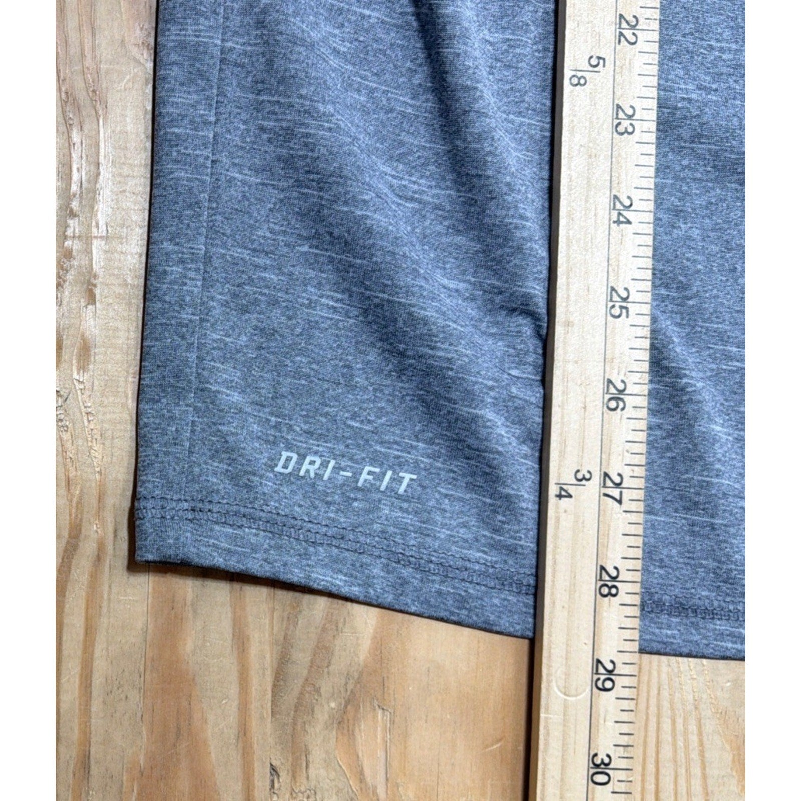 Nike Hydroguard Rash Guard Swim T-Shirt UPF 40+ Gray Men's Large