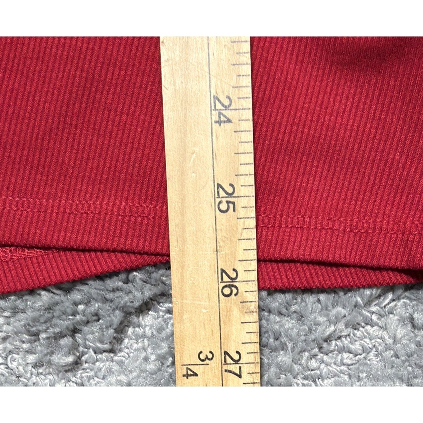 Maurices Red Surplice Tie Front Top Sheer Swiss Dot Sleeve Plus Size 1X