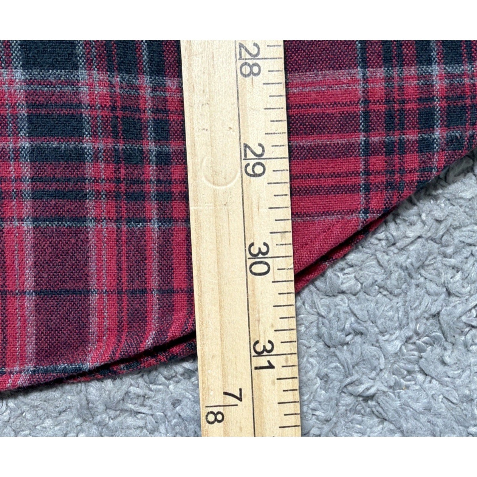 Vtg Ralph Lauren Shirt Mens Sz M Blake Plaid Long Sleeve Flannel Button Down