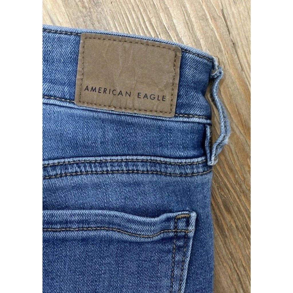 American Eagle Next Level Stretch Jeans Hi-Rise Jegging 2 Short Stretch 26x26