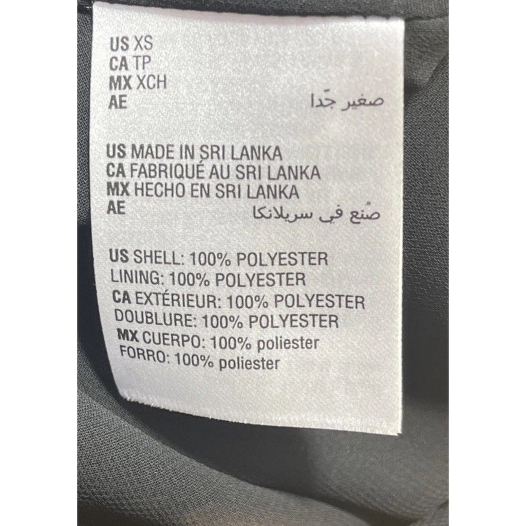 NWT Bar III Cami Tank Top XS Lined Adjustable Spaghetti Straps Black Orchid