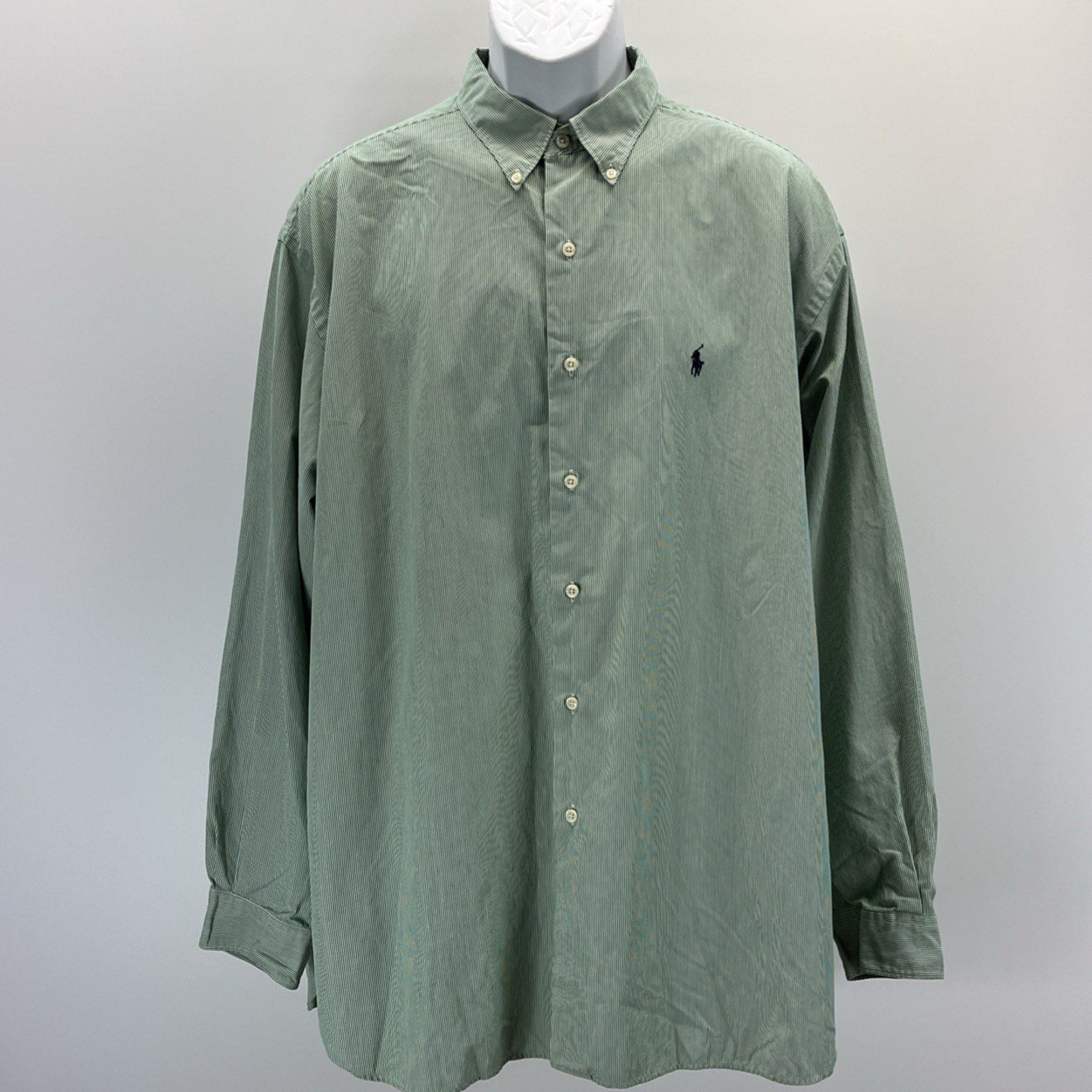Polo Ralph Lauren McMeel XXL Button Longsleeve Green Men's