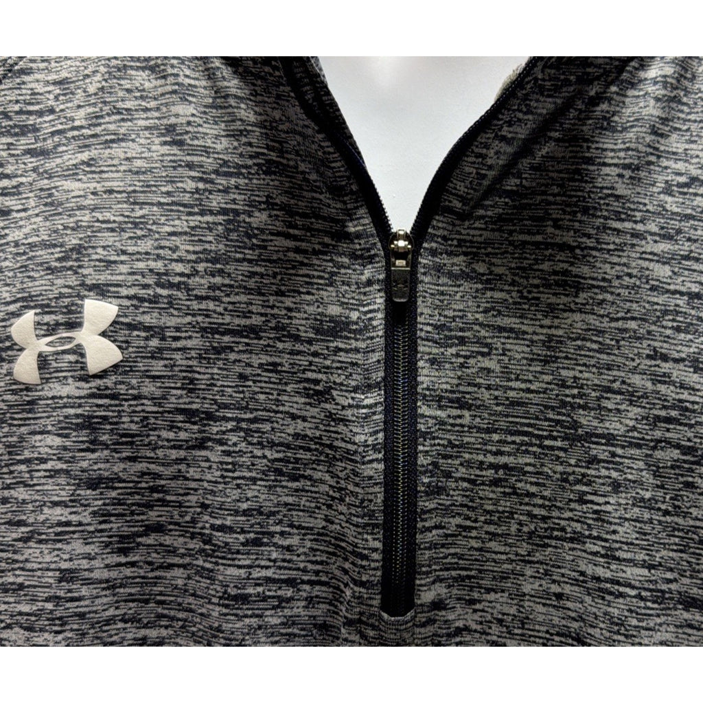 Under Armour T-Shirt 1/4 Zip Heatgear Twisted Tech Long Sleeve Men's Big 3XL