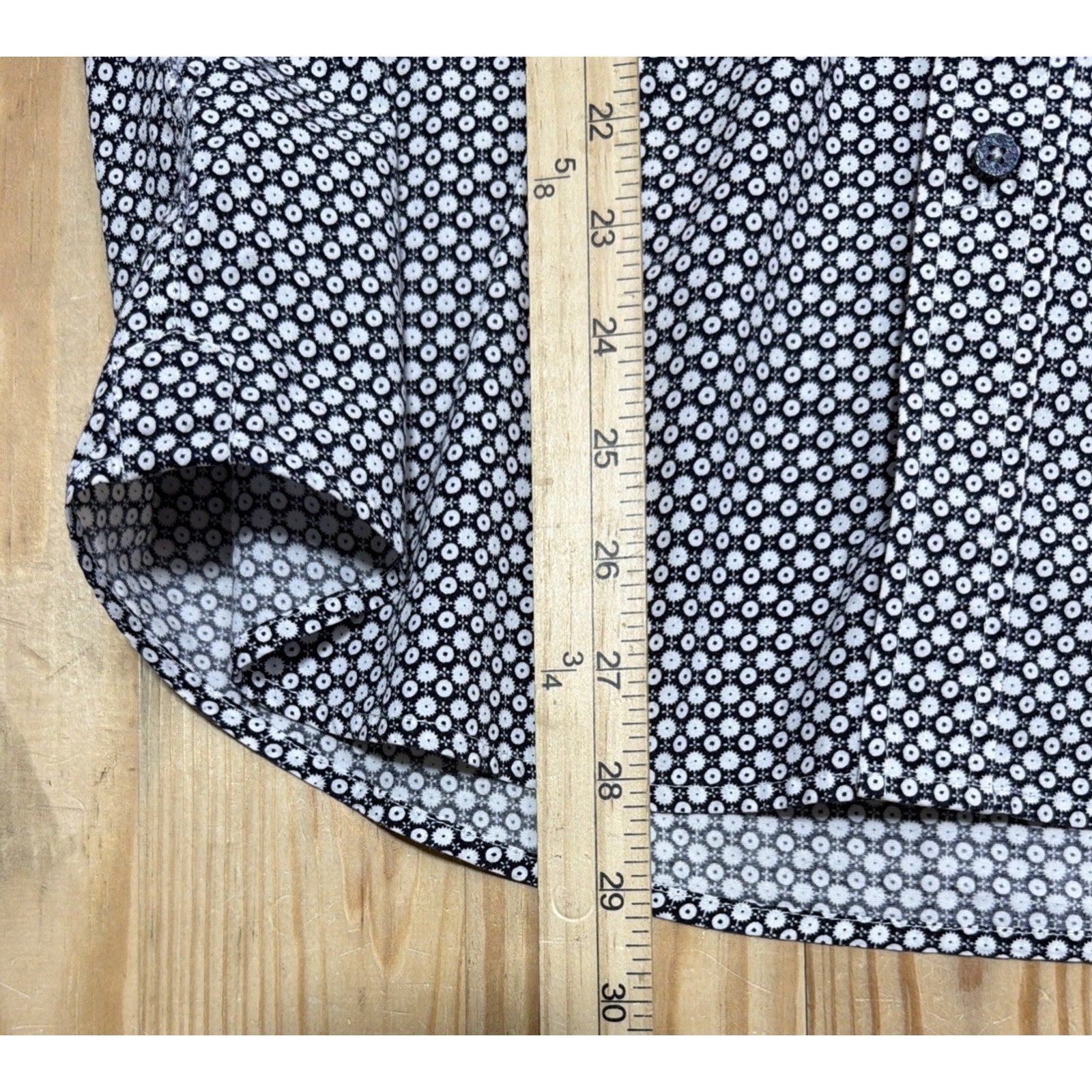 1 Like No Other London Mens Size 17 Long Sleeve Iridescent Button Up Dress Shirt