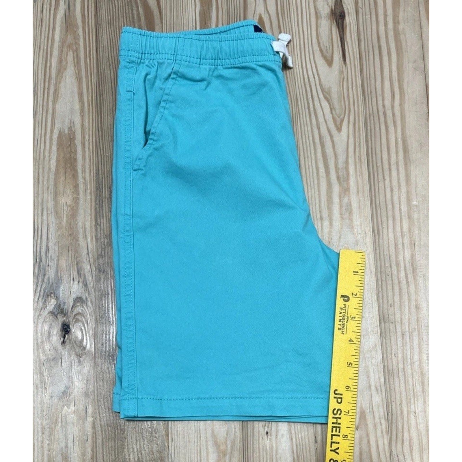 Boys Crown & Ivy Motion Flex Shorts Size L Blue Adjustable Waist