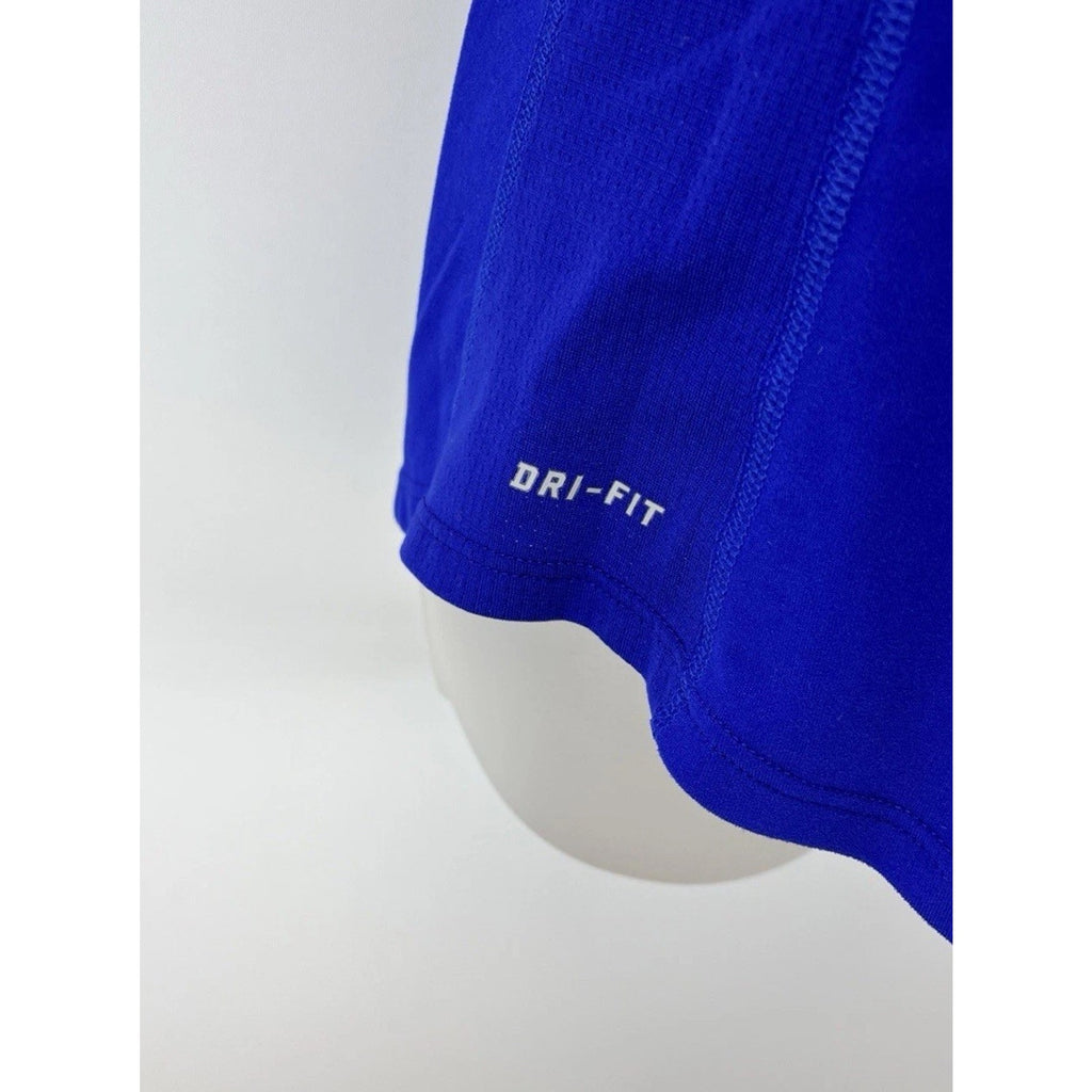 Nike Women's Miler REFLECTIVE Running/Yoga Shirt-Omega Blue Size Medium