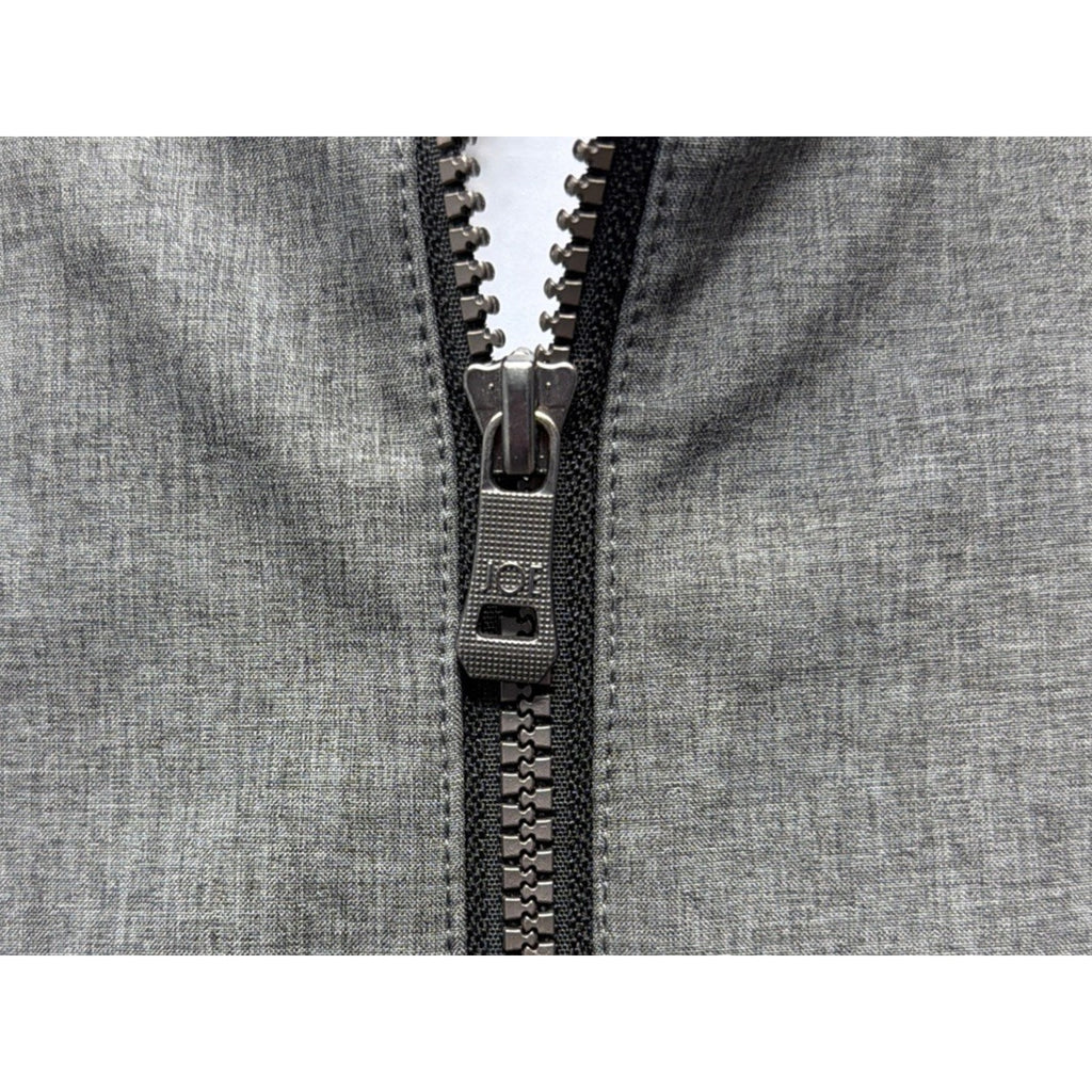 Joseph Abboud Mens XL Windbreaker Gray Jacket