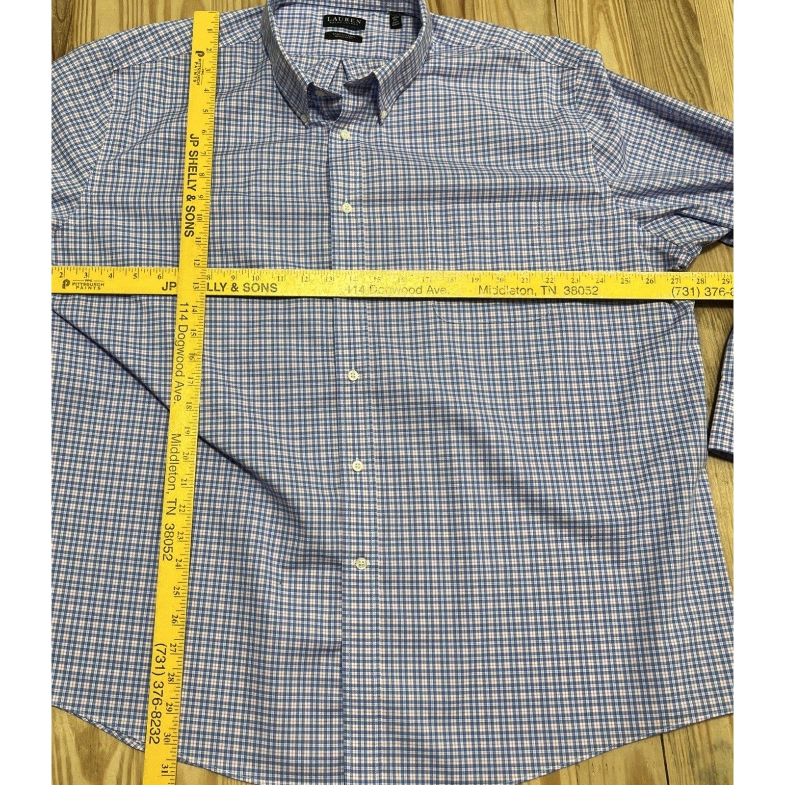 Lauren Ralph Lauren Button Down Regular Fit Dress Shirt Size 3XL