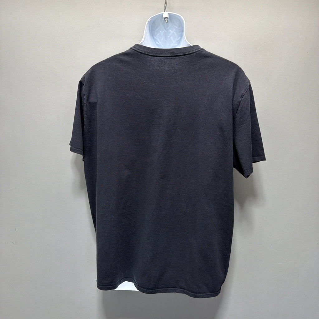 Men’s Calvin Klein Jeans Tape Graphic Front Logo Black T-shirt XL