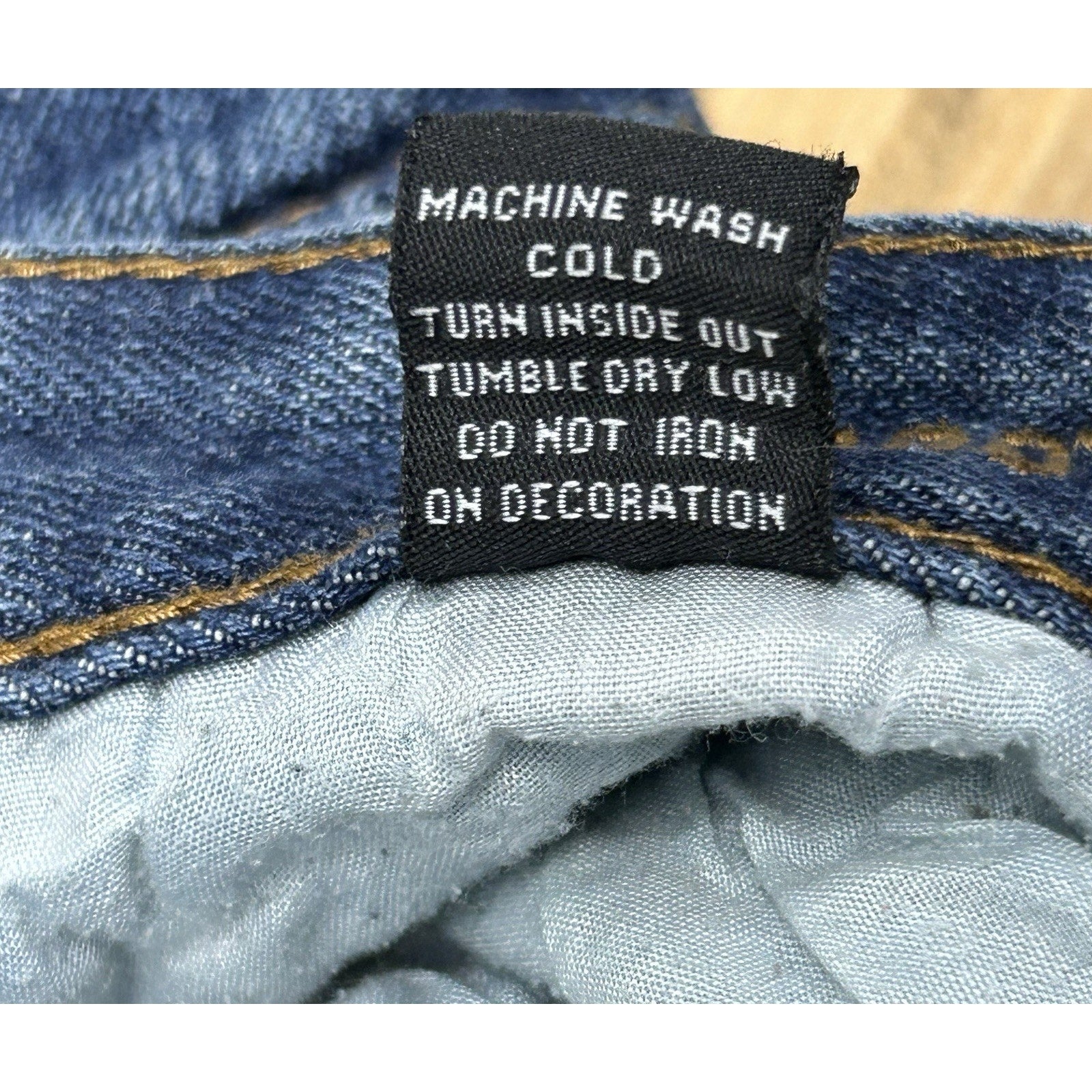 Carbon Boot Cut Jeans Men's 28x32 Blue Denim Streetwear.