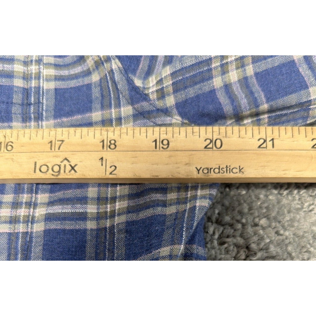 American Eagle Shirt Mens S Super Soft Flannel Lumberjack Plaid Thick New Tags