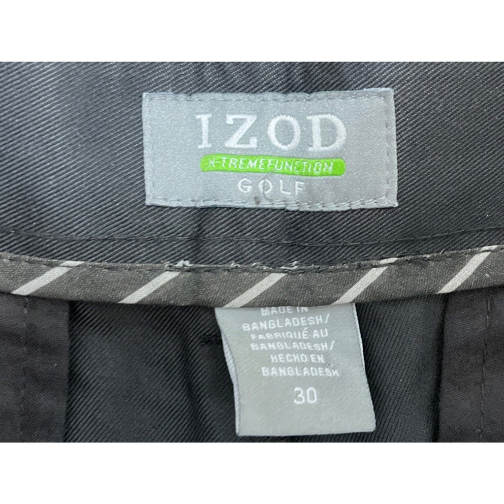 NEW IZOD Performance Moisture Wicking Golf Shorts 30