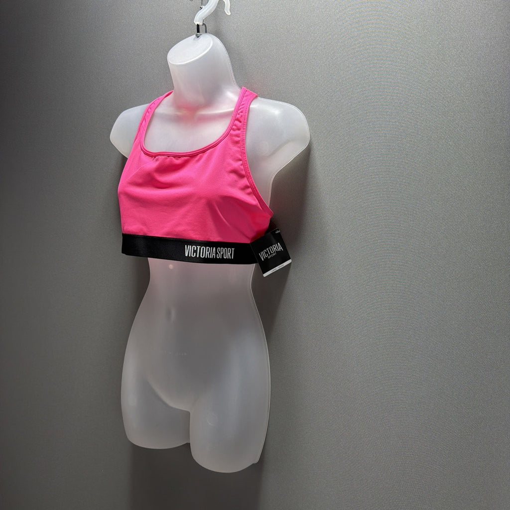 Victoria's Secret The Player VICTORIA SPORT Raceback Sport Bra Pink Size L NWT