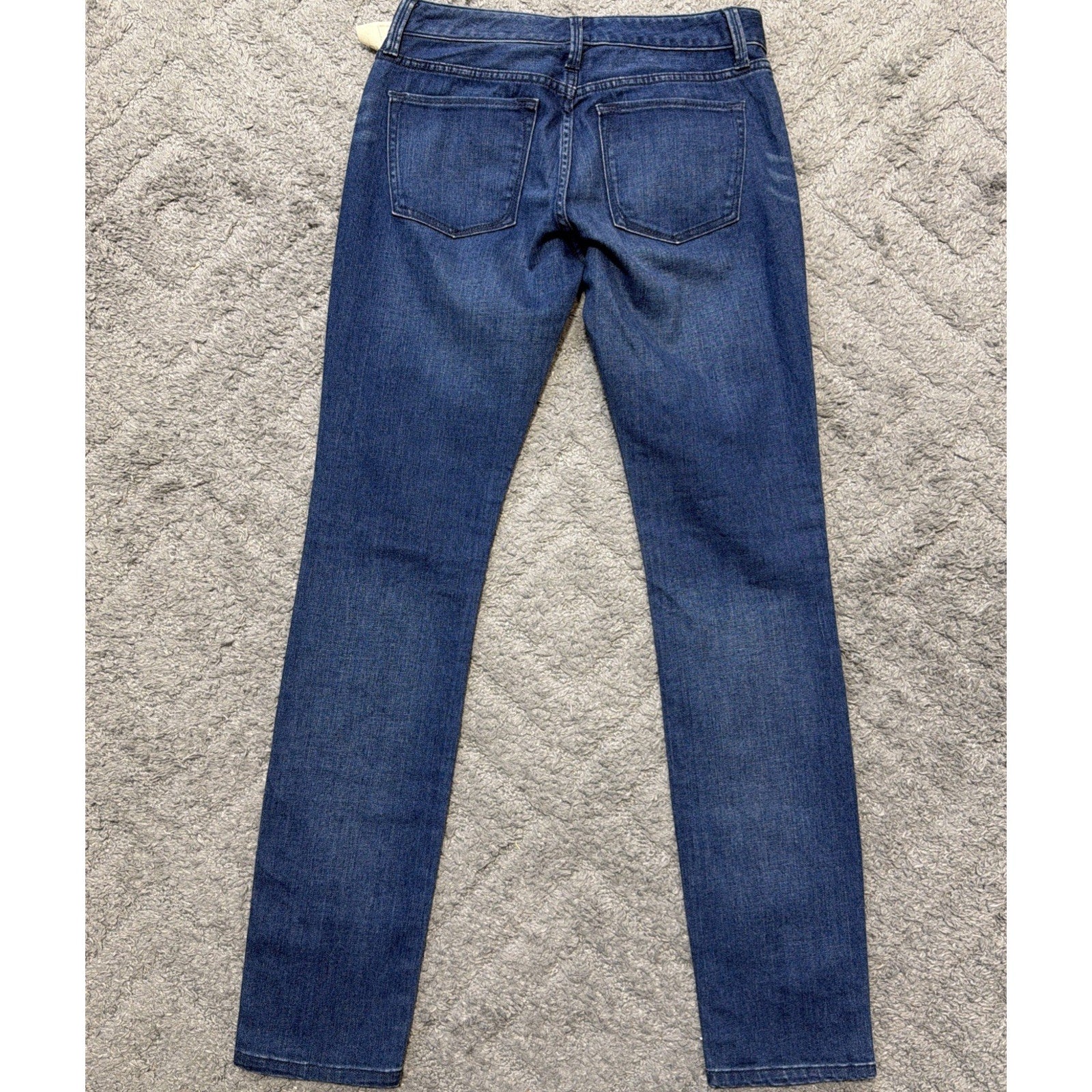 Banana Republic Womens Skinny Indigo Denim Cotton Stretch Jeans Sz 26 NWT
