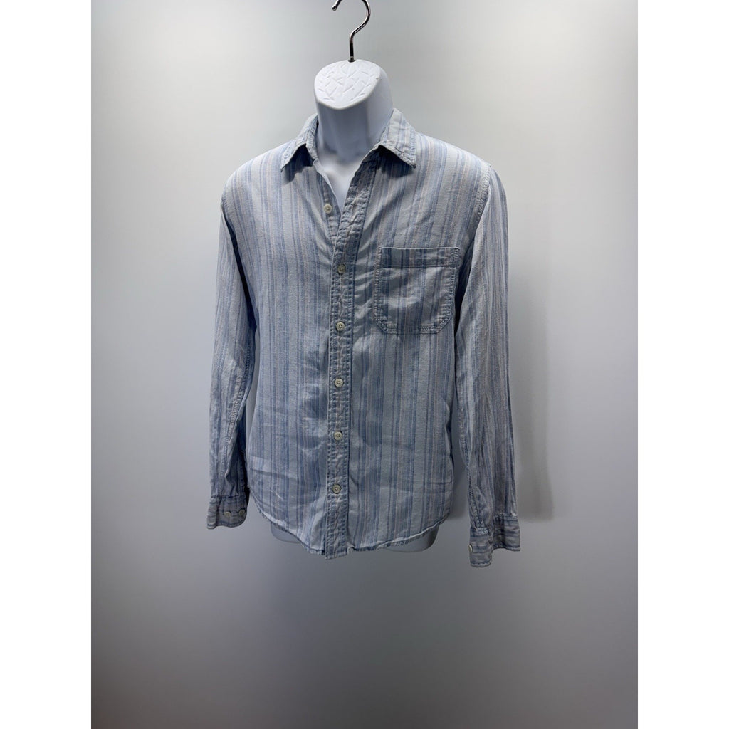 BKE Buckle Men’s S Striped Slim Fit Longsleeve Shirt