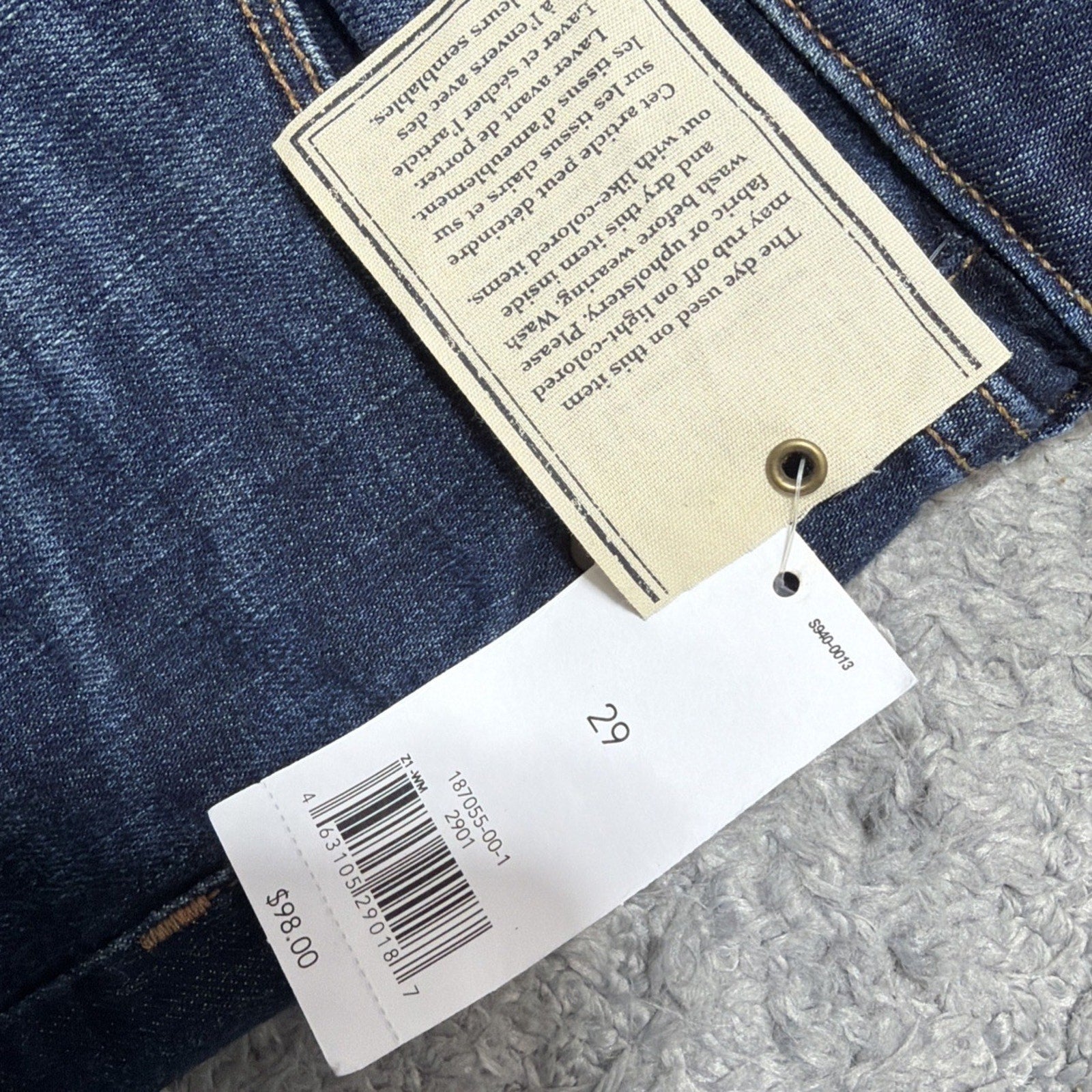 Banana Republic Premium Skinny Ankle Jeans Womens 29 Stretch Mid Rise Denim NWT