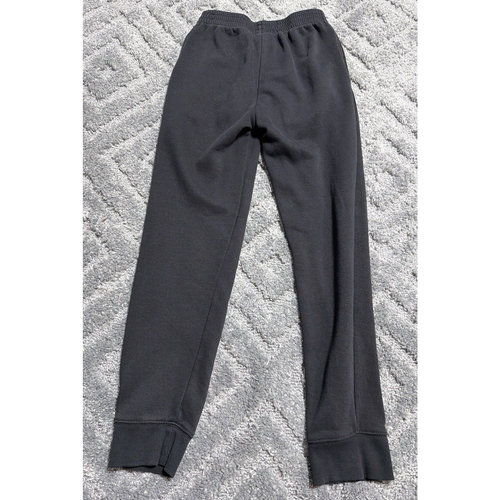 Nike Air JORDAN track pants Joggers Big Boys 12-13 Black White