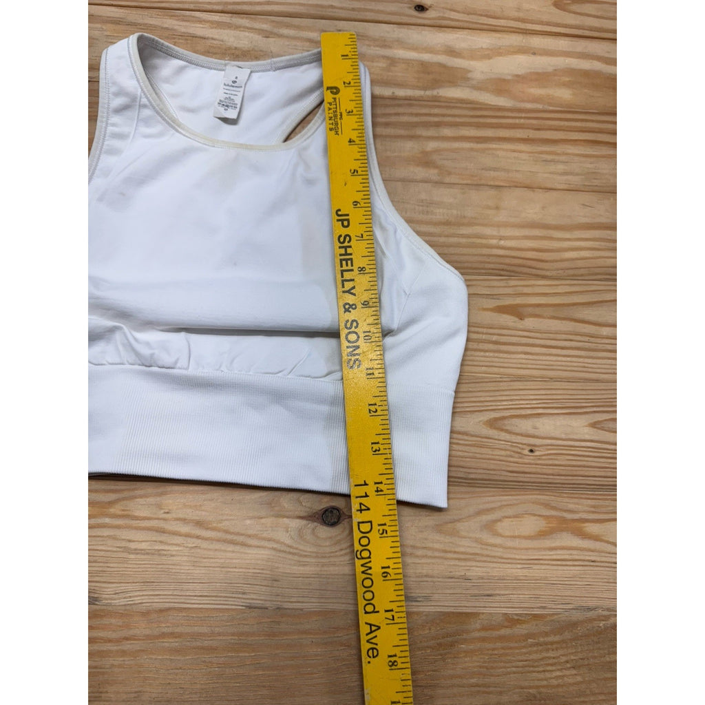Lululemon Size 8 Ignite Bra Off White Athletic