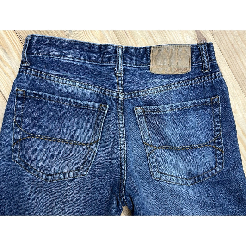 Carbon Boot Cut Jeans Men's 28x32 Blue Denim Streetwear.