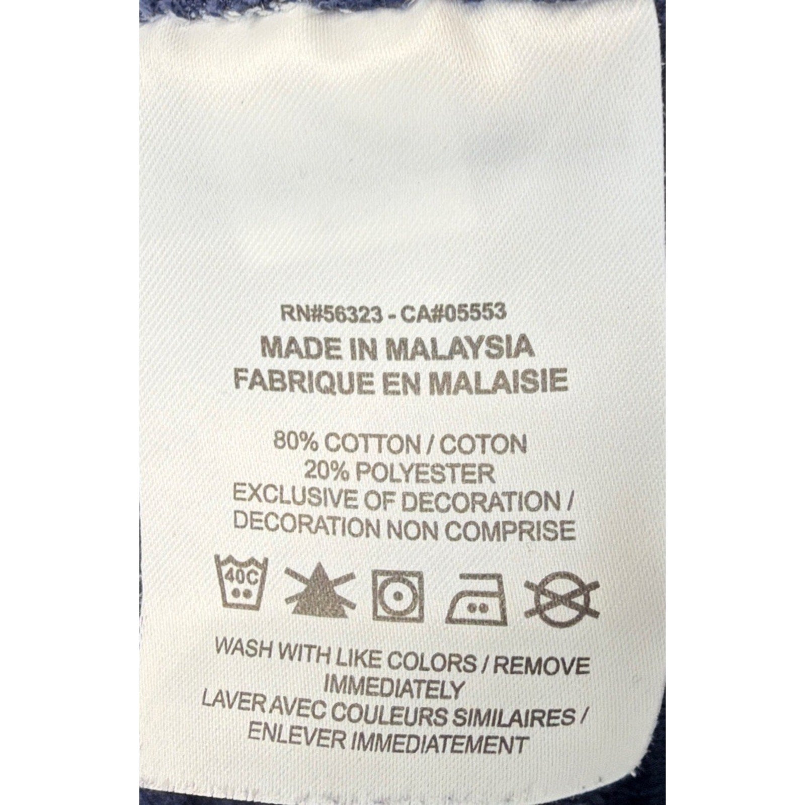 Nike Blue Vintage Y2K Black Tag Embroidered Chest Swoosh Blue Crewneck XXL