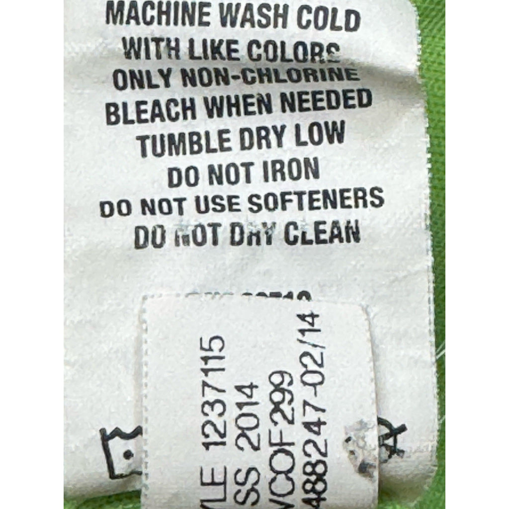 Under Armour Polo Shirt Loose Green Blue Lettering Heat Gear Fish Golf Men’s XL