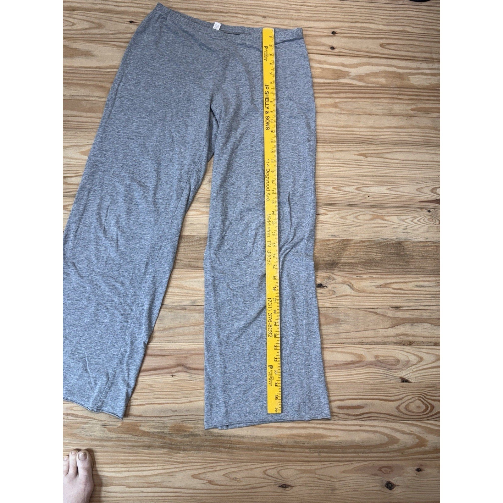 PINK Victoria's Secret Leggings Solid Gray Women’s Size M