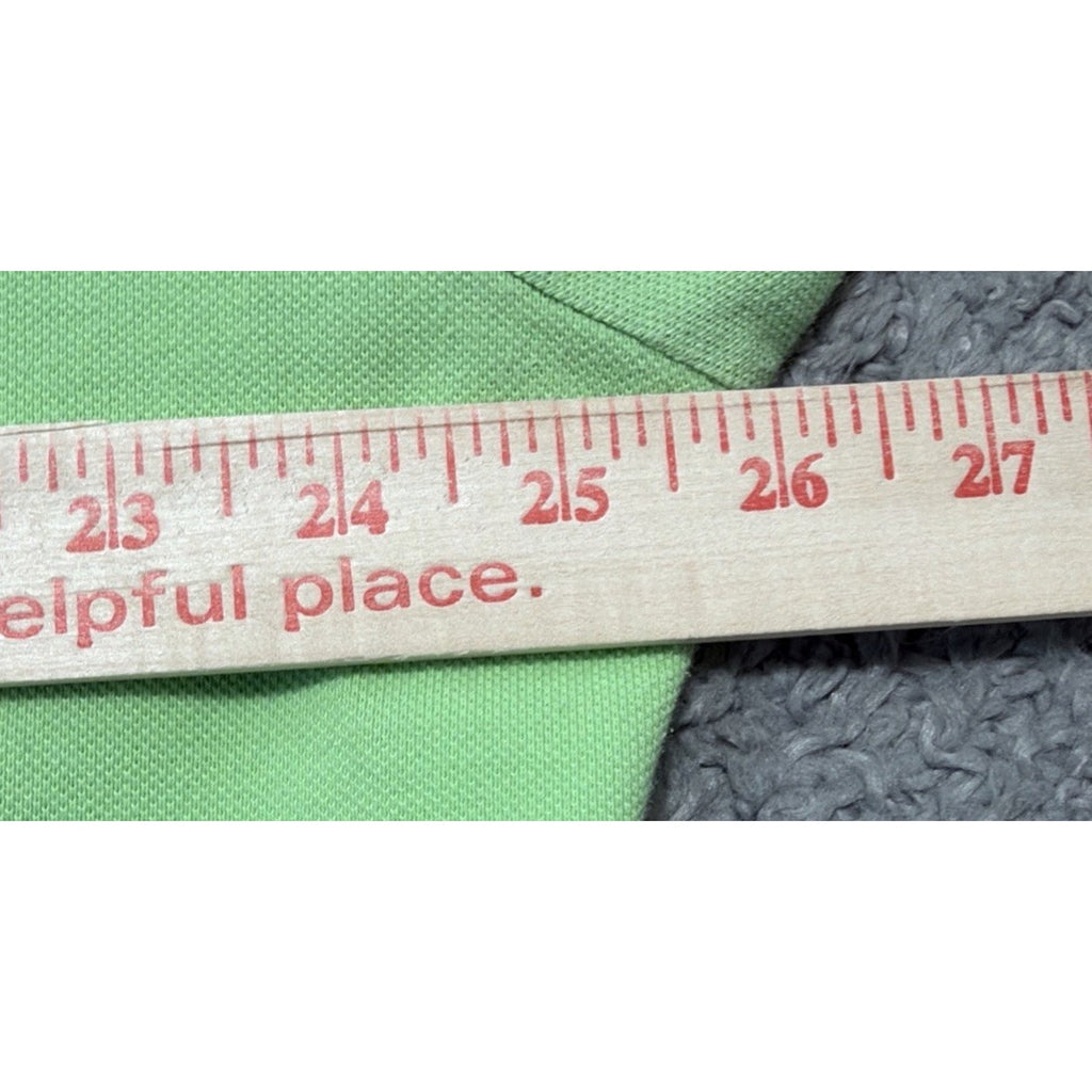 Polo by Ralph Lauren Mens Short Sleeve Polo Shirt SZ Large Green
