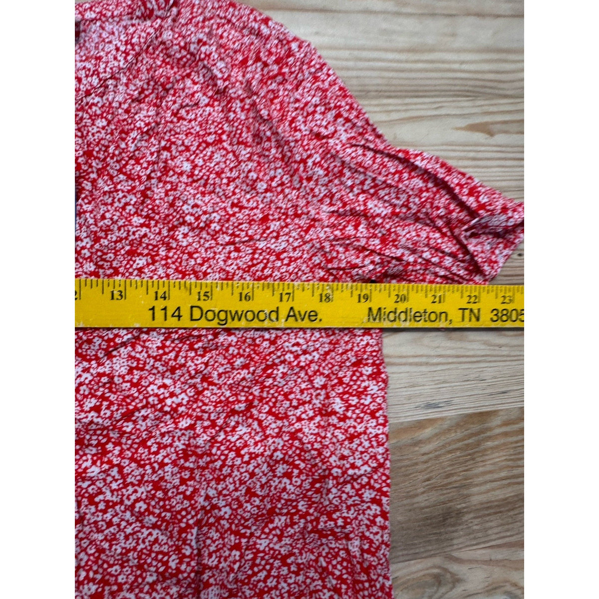 NEW Universal Thread Women's Floral Short Sleeve Button-Down Blouse Size Small