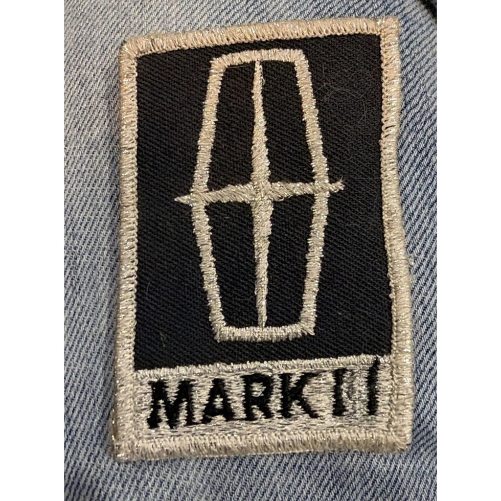 NOS 70s Vintage Original Lincoln Mark III Auto Car Service Parts Dealer 3" Patch