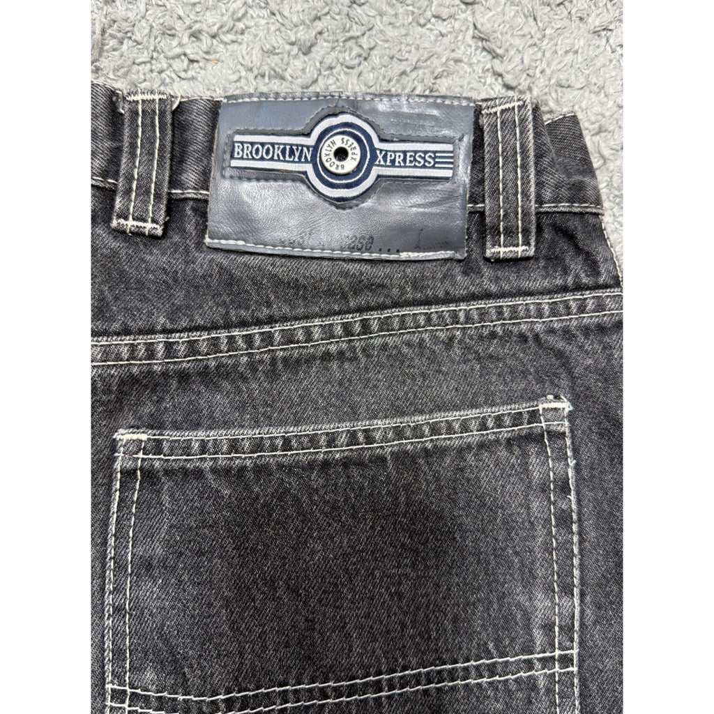 Vintage Brooklyn Xpress Jeans Mens 32 Carpenter Baggy Hip Hop Streetwear Y2K