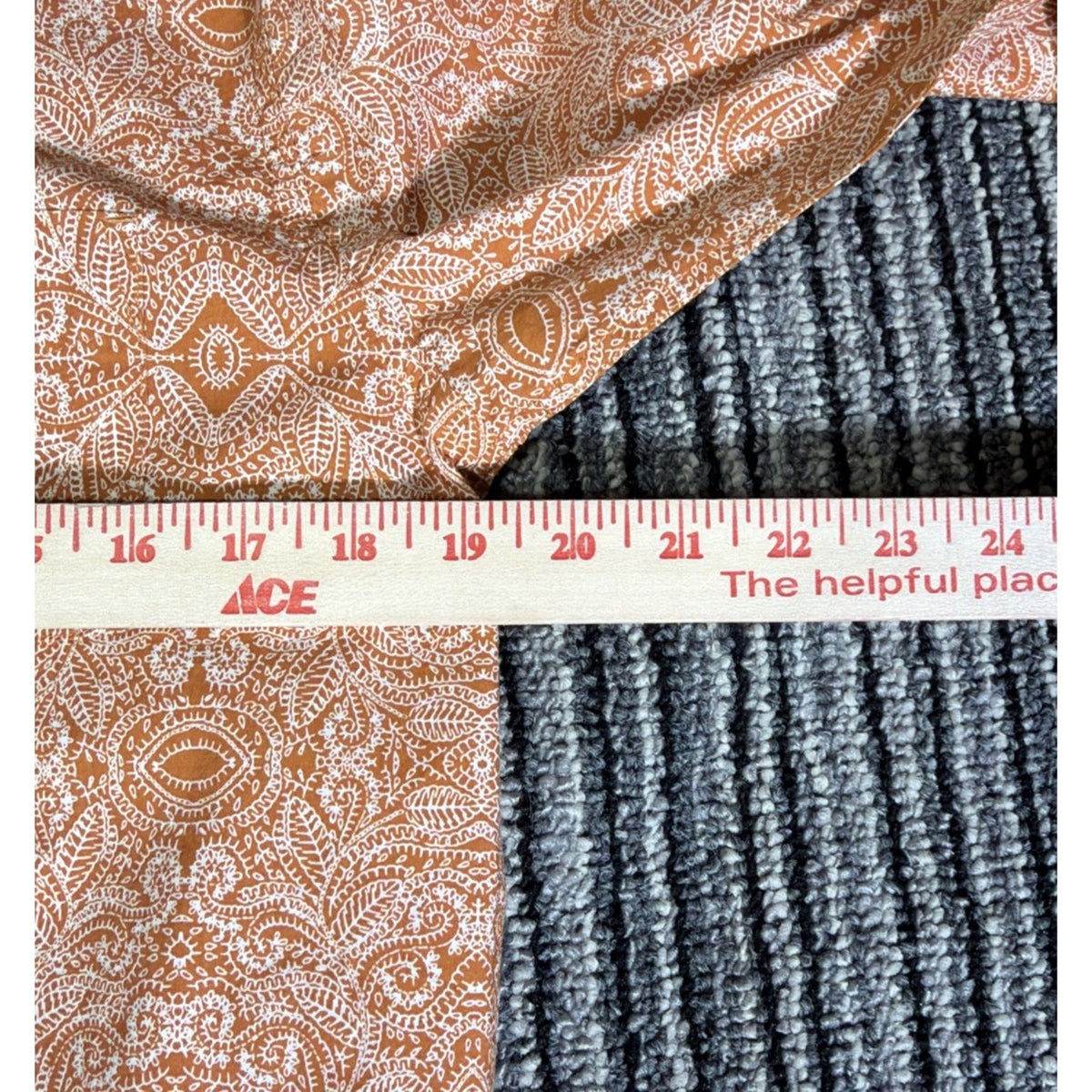 Ariat Boys Long Sleeve Western Button Shirt Paisley Braylon Amber Dust XL (18)