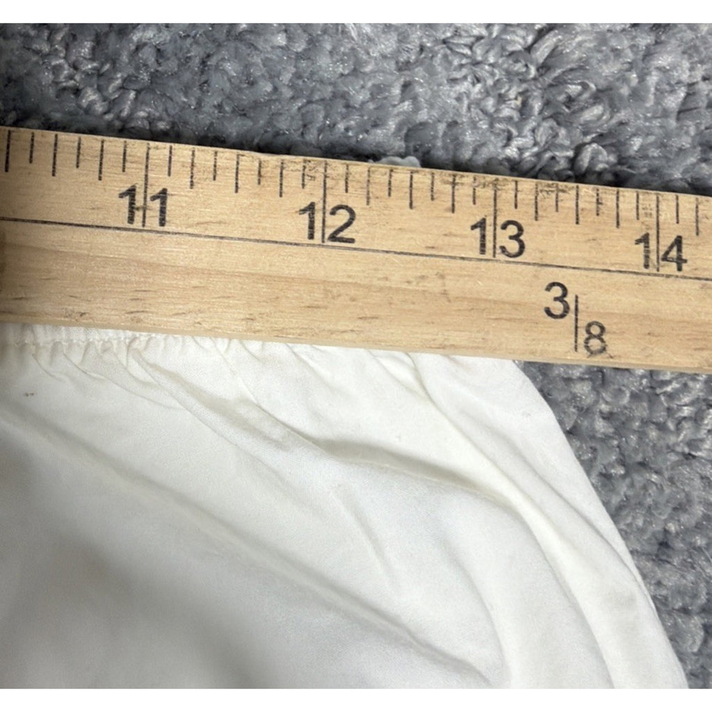 Wild Fable Women's Lightweight Pull On Wide Leg Baggy Cargo Pants Off White XS