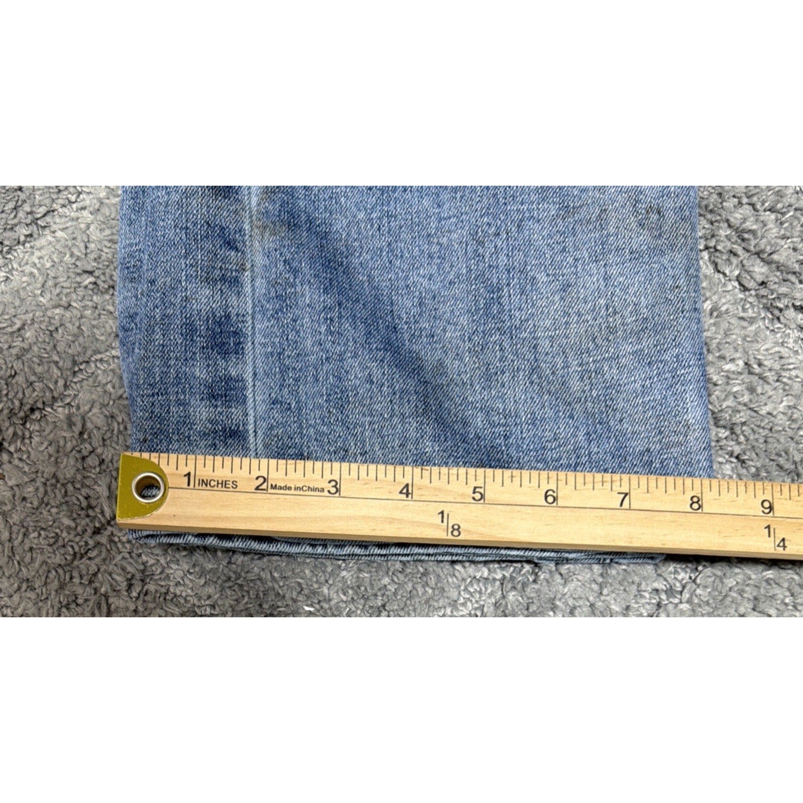 Ariat M7 Men's Slim Fit Straight Leg Denim 31x30 Thick Stitch Workwear /Stained