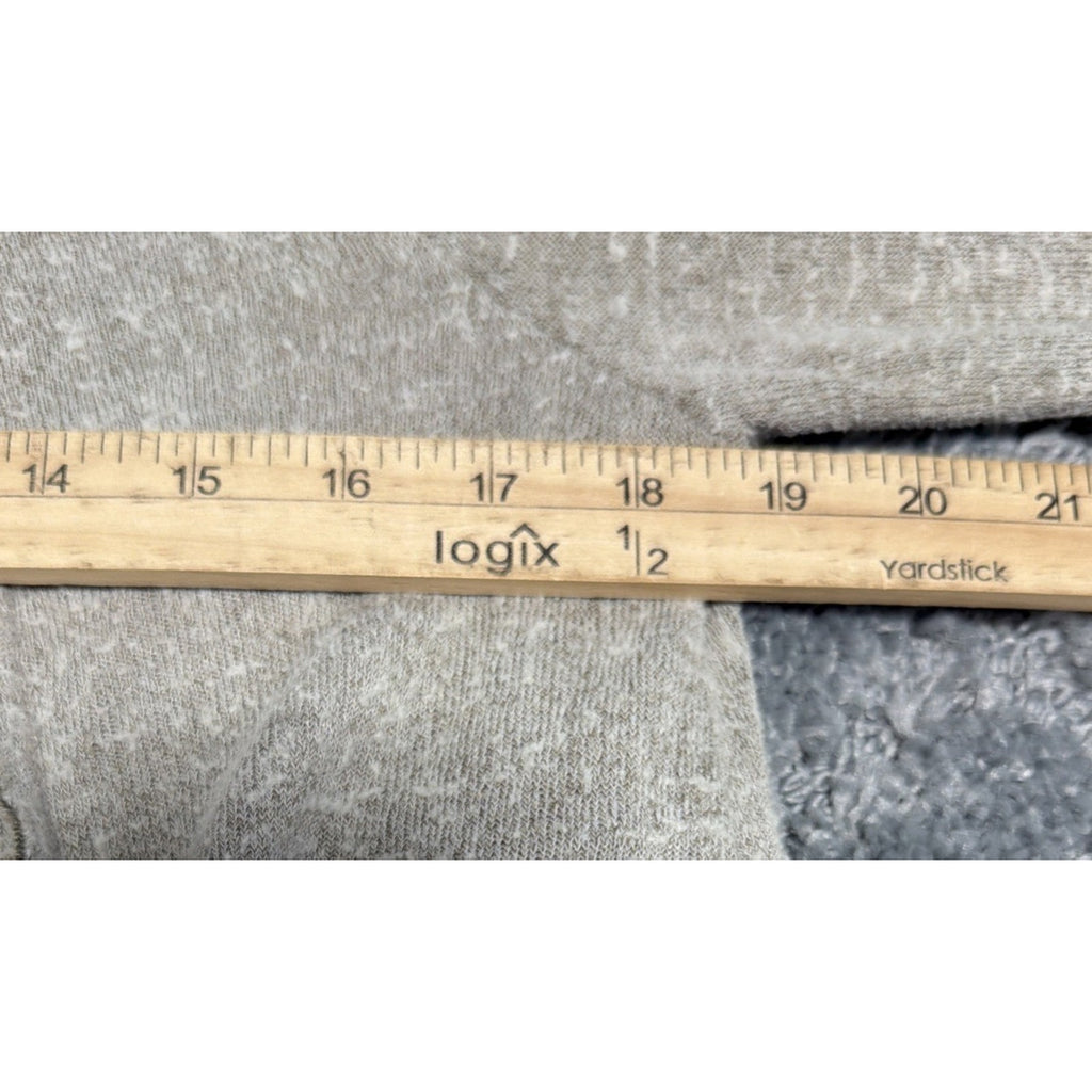 Vtg Bucket List Sweater Women's M Terry Cloth Pullover Top Long Sleeve Lagenlook