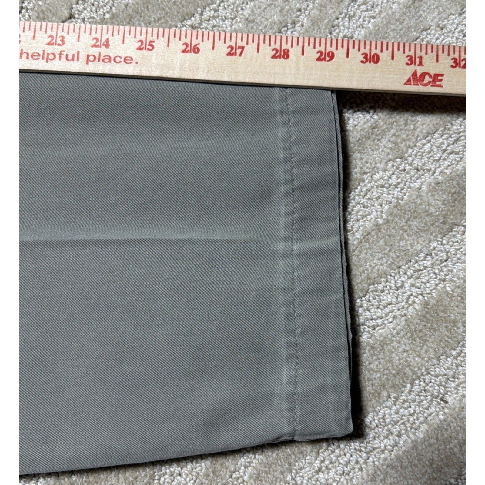 Vintage Polo Ralph Lauren Chino Pants Mens 38x29 Straight Cotton Green